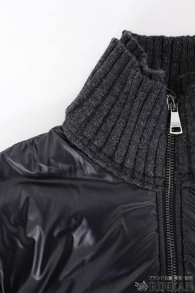 ドルチェ&ガッバーナ/中綿入りロゴプレート付リブブルゾン【99】