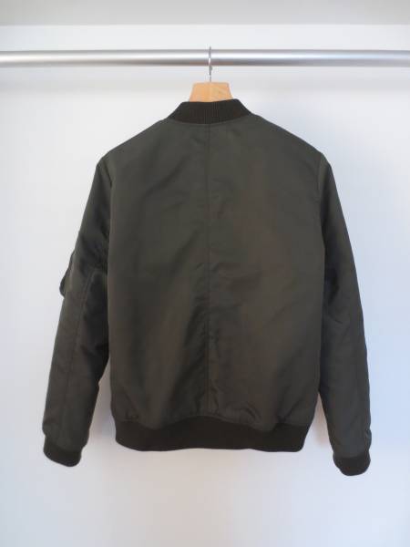 MA-1 カーキ ブルゾン 15AW with SMITH(ポールスミス) PAUL liner