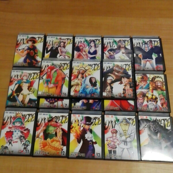 ワンピース 17th DVD ドレスローザ編1～18巻セット★送料500円