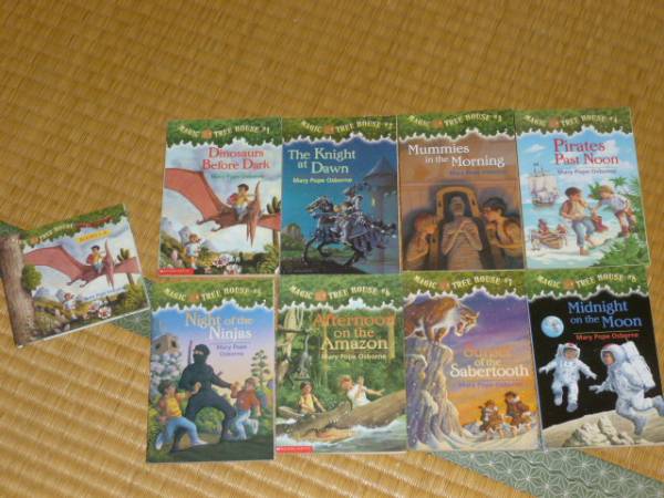 洋書・多読に！マジックツリーハウス8冊＆英語CD5枚
