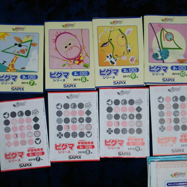 本 ピグマシリーズ 3年生 学習参考書 全12冊セット SAPIX