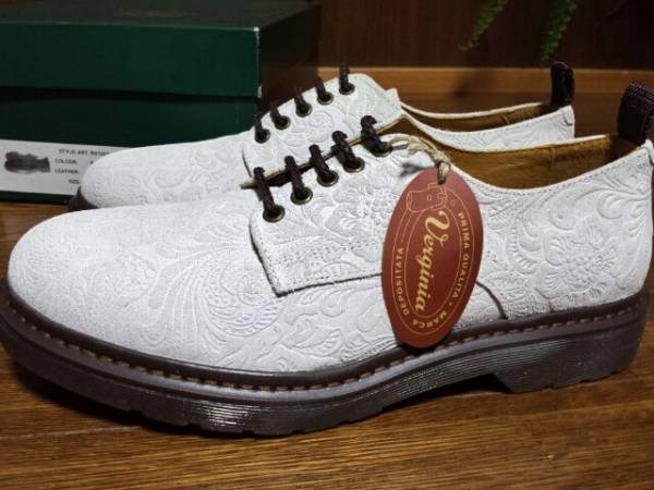 新品バージニアVirginia　柄ジョージコックス好きに　レザー　靴