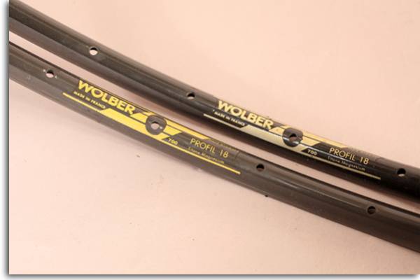 WOLBER 700C中古リム 2本セット ウォルバーリム