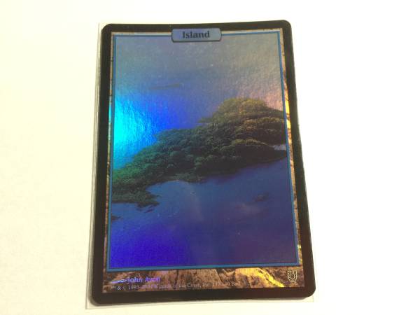 MTG】アンヒンジドFOIL／《島/Island》 MTG 【公式通販】