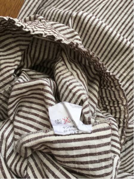 ヤンマ産業yamma☆会津木綿ギャザースカート