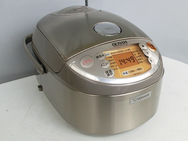 保証内容 象印 圧力IHジャー炊飯器 NP-NV10 5.5合 1.0L 極め炊き 2012