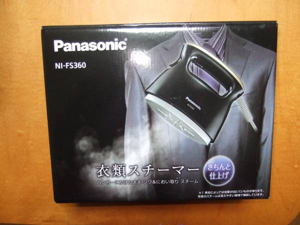 Panasonic 衣類スチーマー NI-FS360 1回のみ使用 美品 Panasonic NI