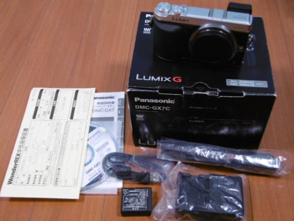 パナソニック LUMIX DMC-GX7MK2 ルミクス シルバー カメラ、光学機器