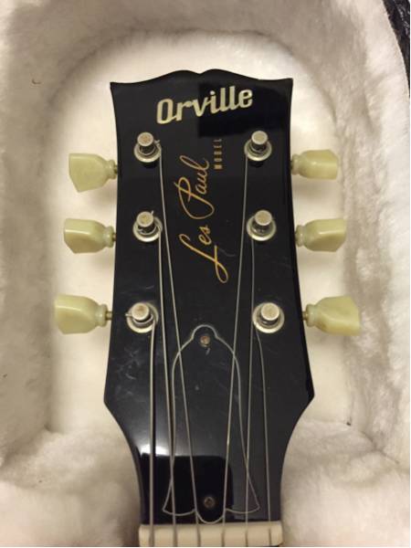 Orville製レスポールスタンダード (Gibsonハードケース付き) orville