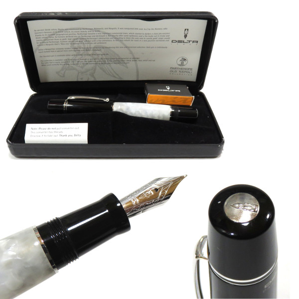新品 デルタ DELTA OLD NAPOLI オールドナポリ 万年筆 (F