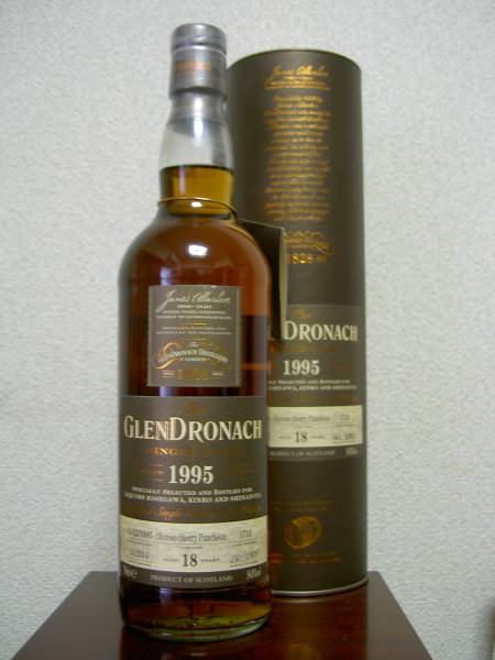 18年 0 グレンドロナック Glendronach and reviews Ratings Whiskybase
