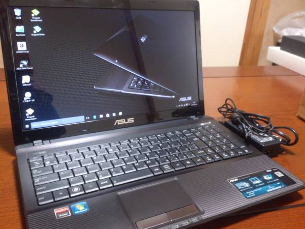 K53U-SXE450 デュアルコア 4GB/160GB/Radeon/Windows10 即決送無