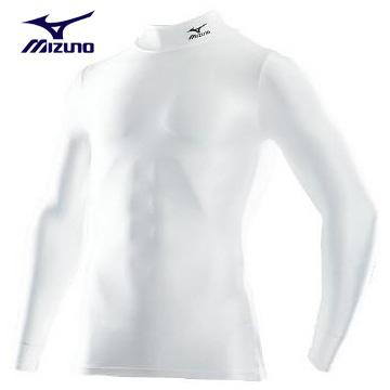 【ミズノ】アンダーシャツ 長袖 ホワイト_1