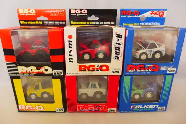 タカラ　チョロＱ　リアルギミック　ＲＧ－Q　　６個