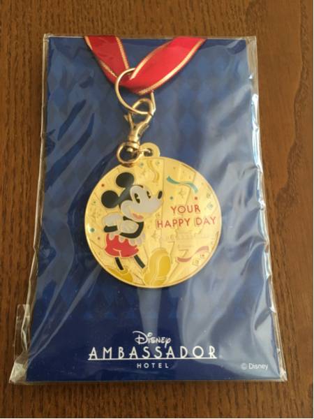 ディズニーアンバサダーホテル メダルです。_1