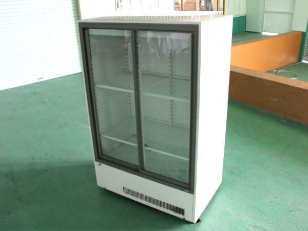 中古 冷蔵ショーケース サンデン MU-195XB-C 377L 白[r+]86583