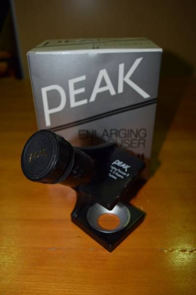 90★PEAK 引き伸ばし用ピント ルーペ2型 小穴式 LPL ピーク