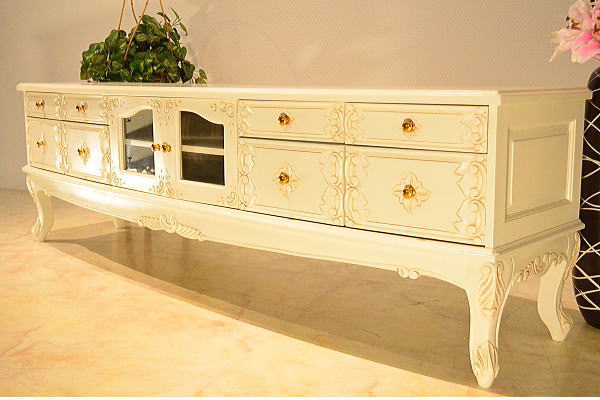 NX6M24*高級マホガニー材WHリビングTVボード展示品1円outlet新品