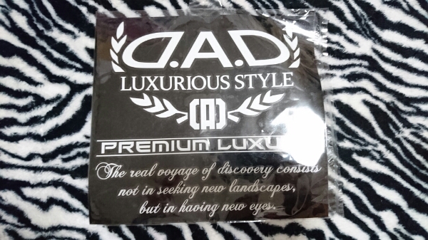 【D.A.D】ビッグステッカー☆新品　DADギャルソン