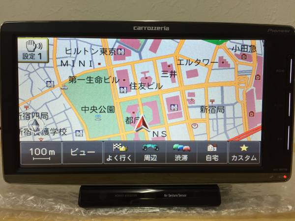 パイオニア メモリーナビ ワンセグTV/SD AVIC-MRP700 '15年 中古