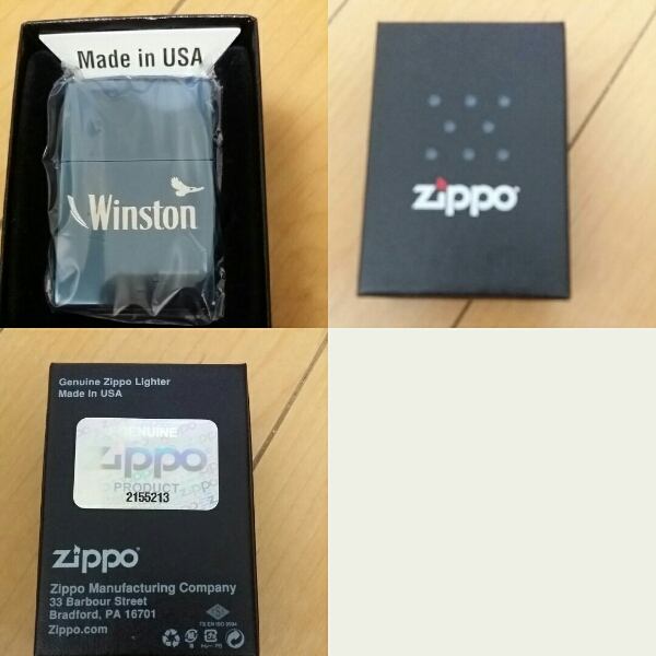 ウィンストン　Winston Zippo 非売品　未使用　送料無料