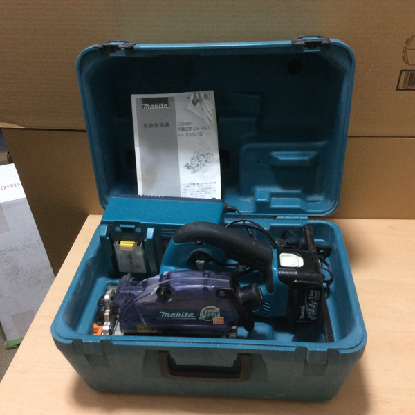 マキタ 14.4v 充電式 125mm防じん丸ノコ