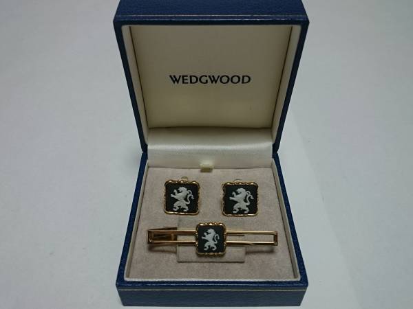 ウェッジウッド　WEDGWOOD　タイピン＆カフス 新品同様！！