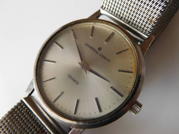 い*ご様 【ジャンク】UNIVERSAL GENEVE 自動巻き　B818 Yahoo!オークション ユニバーサル 「universal geneve GENEVE クオーツ