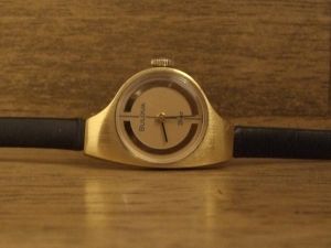 ※BULOVA　ブローバ　Dior　手巻き　社外革ベルト・純正尾錠※T