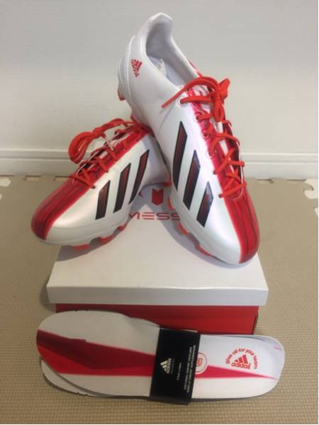adidas adizeroアディゼロ F50 HG 25.5cm 程度良好 ファントムgt