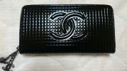 送料無料 新品未使用 CHANEL チョコバー 長財布