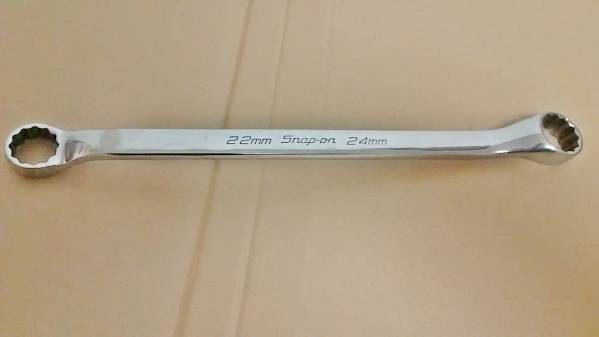 Snap-on スナップオン 10°オフセットメガネ XBM2224A 22X24mm