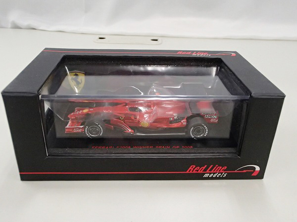 レッドライン1/43 フェラーリF2008 WinnerスペインGP 2008[梱0.1