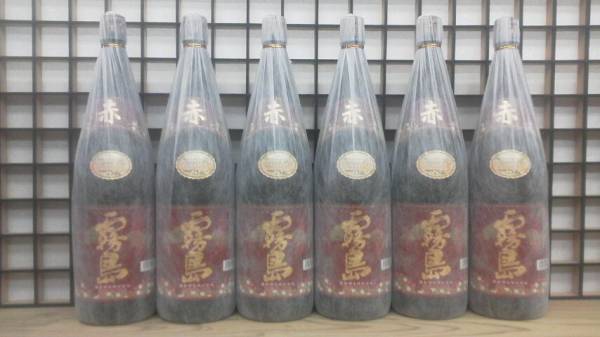 1円～【秋《赤霧島》1800ml×6本・７出品】送料特典有り