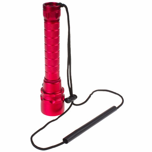 ★CREE XML-T6 LED 3個 4000ルーメン ダイビングライト 赤★