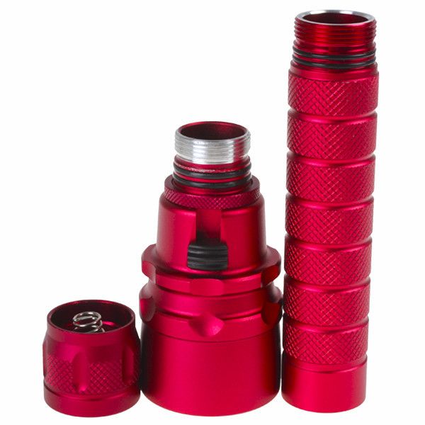 ★CREE XML-T6 LED 3個 4000ルーメン ダイビングライト 赤★