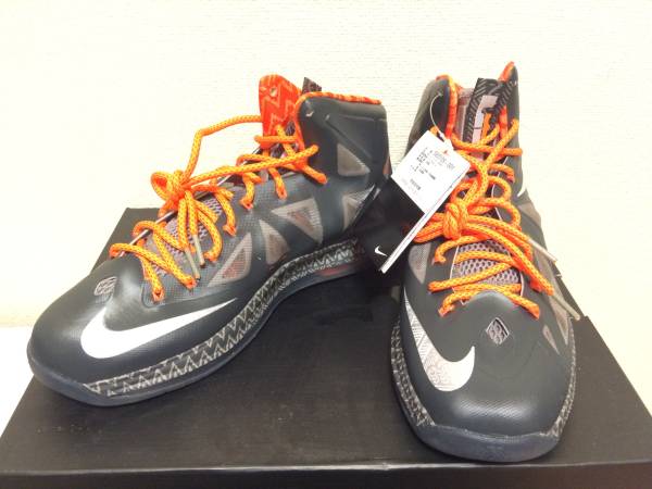 新品未使用タグ付!!NIKE LEBRONⅩ-BHM☆29cm　レブロンⅩ