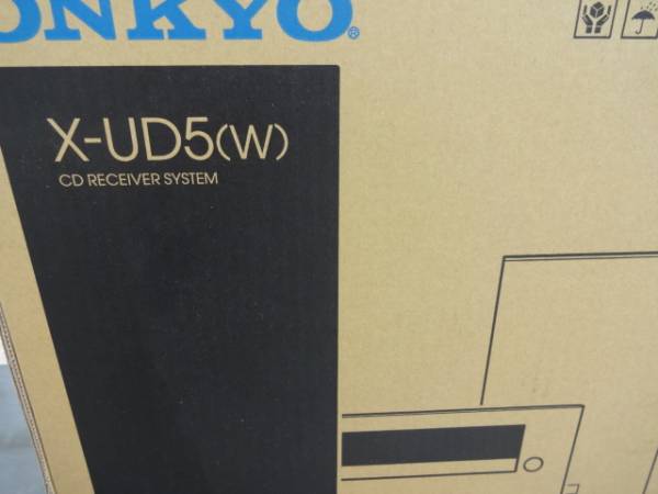 ☆ONKYO CDレシーバーシステム X-UD5　ホワイト　新品/保証　☆