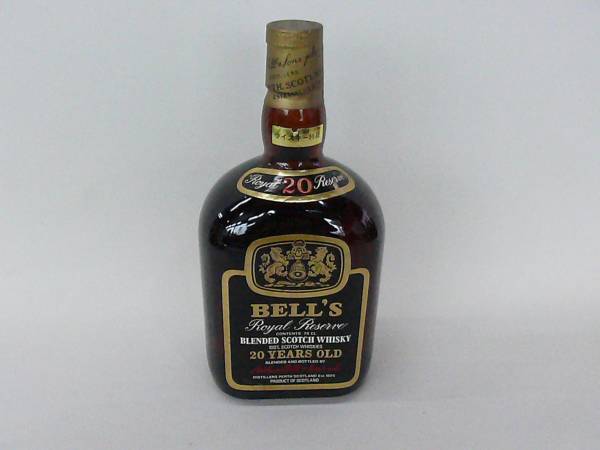 BELL'S　スコッチウイスキー　20年　古酒　750ml　43度