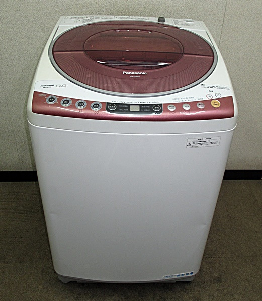 Panasonic★エコウォッシュシステム送風乾燥★8kg洗濯機(5S14965