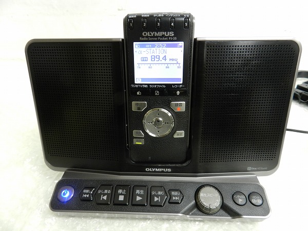 美品 OLYMPUS オリンパス PJ-35 ラジオポケットサーバー [梱0.5