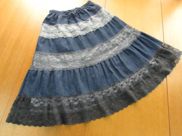 レストローズ L'EST ROSE レース スカート ☆美品☆ 2
