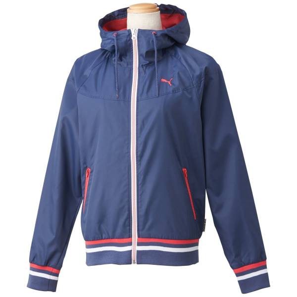 プーマ　撥水ウーブンジャケット　紺M　定価7452円　送164円