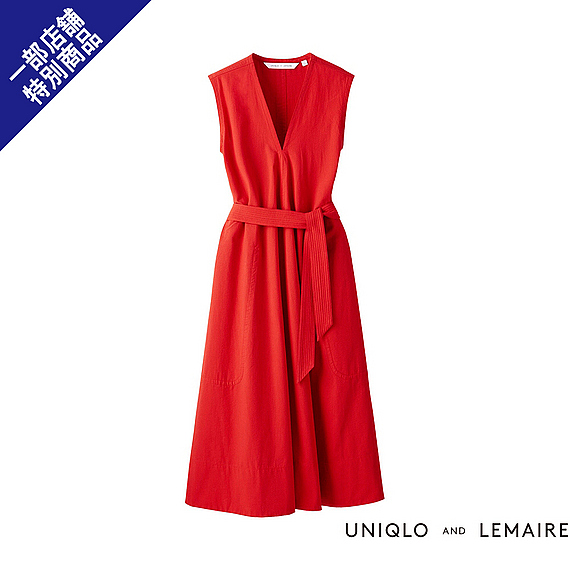 ユニクロ ルメール シアサッカーワンピース赤red Lサイズ 女性用 売買されたオークション情報 Yahooの商品情報をアーカイブ公開 オークファン Aucfan Com