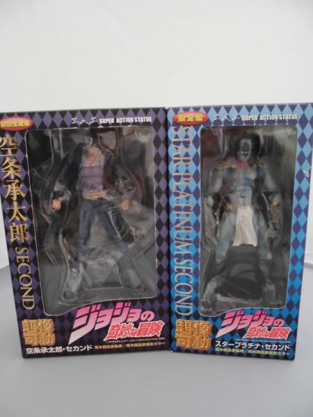K826a 超像可動プラチナセカンド＆空条2体セット ジョジョ 中古 超像