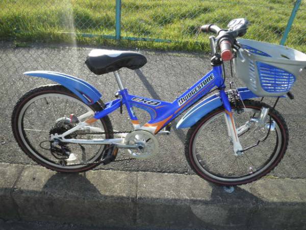 中古 20インチ 子供用 自転車 ブリジストン 6段変速