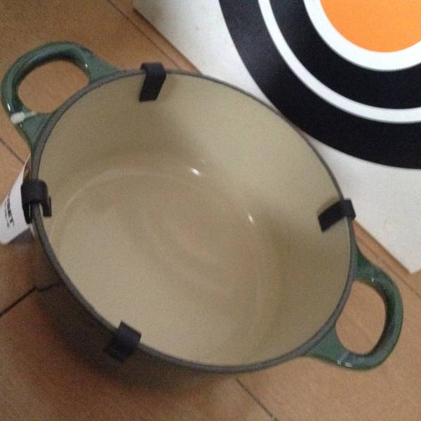 廃盤 レア ルクルーゼ ココット ロンド 16cm グリーン Le Creuset（ル