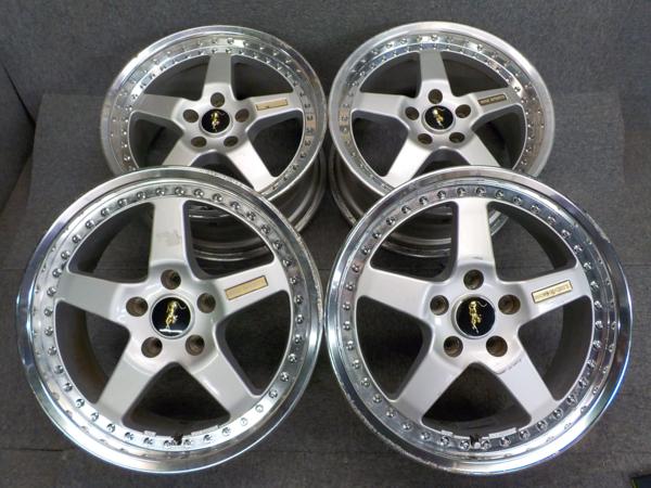 Ａ２１５●WISE SPORTS●17インチ4本●8J 9J PCD114.3●