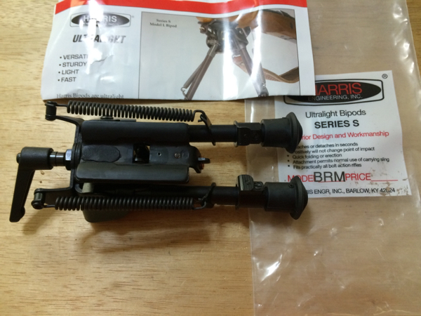 実物 ハリス バイポッド レバー付き SBRM Harris M700 M40 Mk12 ハリス
