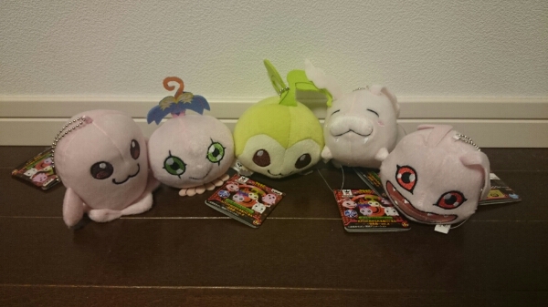 デジモン カバンに付けられるぬいぐるみ 幼年期 vol.1 vol.2 9種